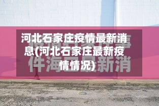河北石家庄疫情最新消息(河北石家庄最新疫情情况)-第3张图片
