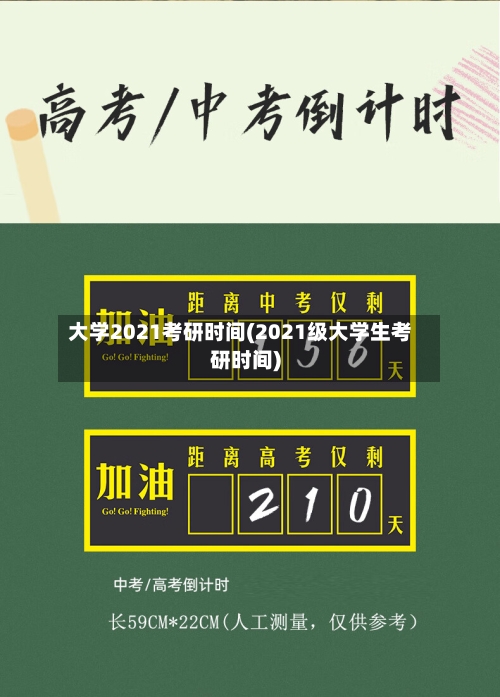 大学2021考研时间(2021级大学生考研时间)