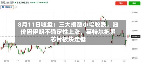 8月11日收盘：三大指数小幅收跌	，油价因伊朗不确定性上涨，英特尔拖累芯片板块走低-第1张图片