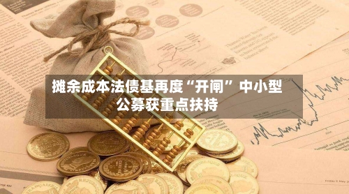 摊余成本法债基再度“开闸” 中小型公募获重点扶持-第3张图片
