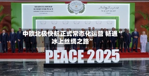 中欧北极快航正式常态化运营 畅通“冰上丝绸之路”-第2张图片