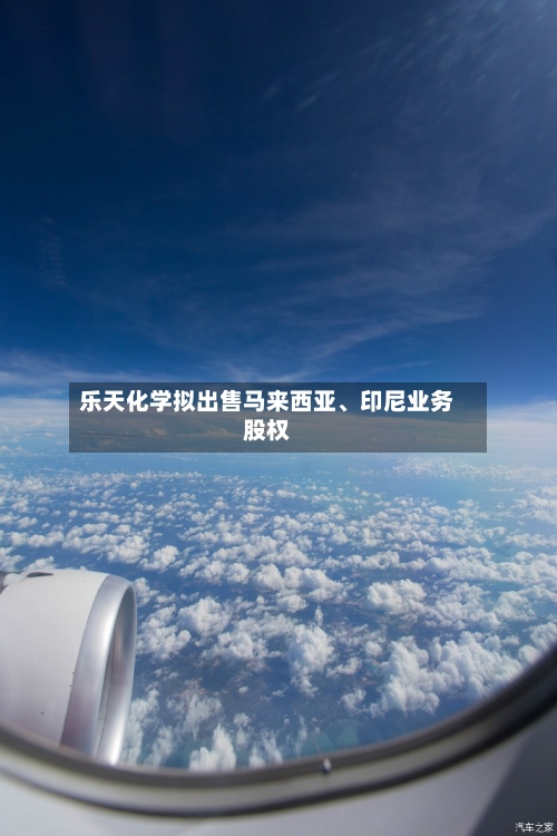 乐天化学拟出售马来西亚、印尼业务股权-第2张图片