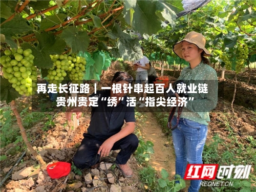 再走长征路｜一根针串起百人就业链 贵州贵定“绣	”活“指尖经济”-第3张图片