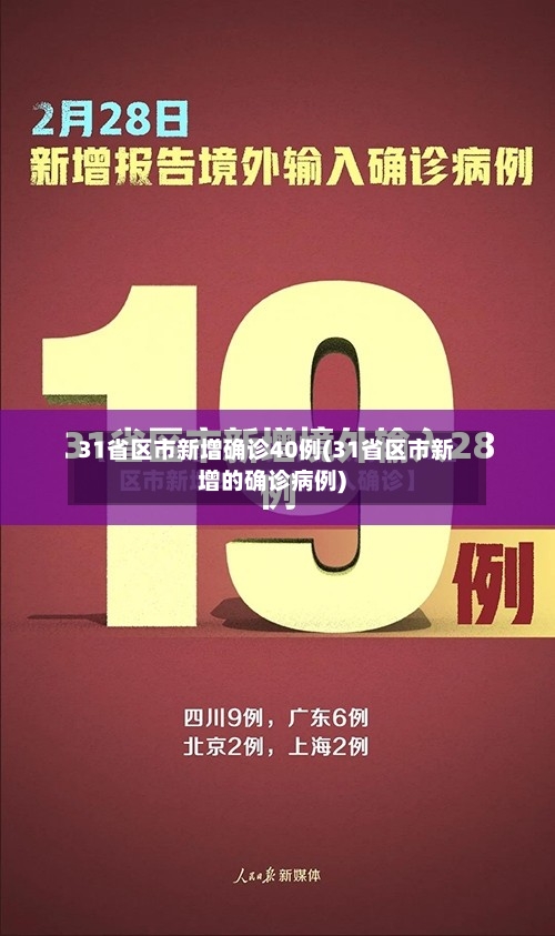 31省区市新增确诊40例(31省区市新增的确诊病例)