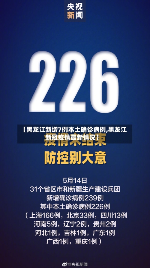【黑龙江新增7例本土确诊病例,黑龙江新冠疫情最新情况】
