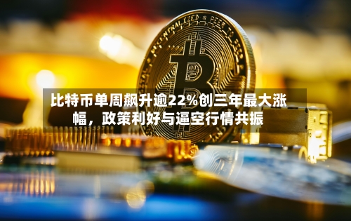 比特币单周飙升逾22%创三年最大涨幅，政策利好与逼空行情共振-第2张图片