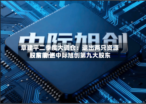 章建平二季度大调仓:退出两只资源股前前十
股东 新进中际旭创第九大股东