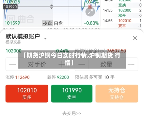 【期货沪铜今日实时行情,沪铜期货 行情】
