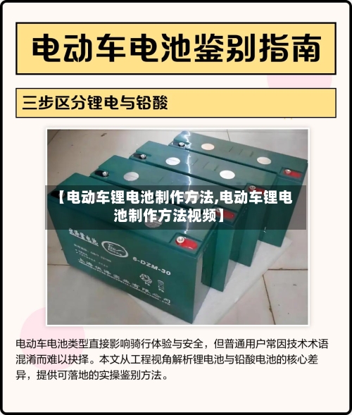 【电动车锂电池制作方法,电动车锂电池制作方法视频】-第2张图片