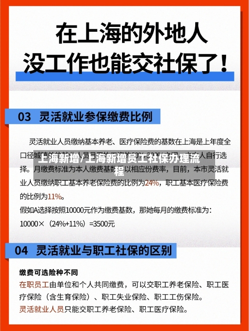 上海新增/上海新增员工社保办理流程-第2张图片
