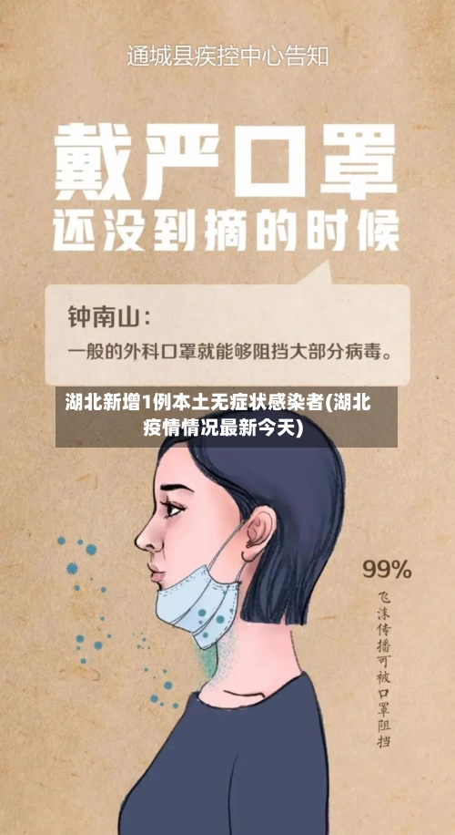 湖北新增1例本土无症状感染者(湖北疫情情况最新今天)