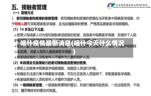 喀什疫情最新消息(喀什今天什么情况)-第3张图片