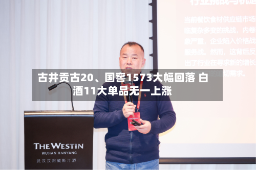 古井贡古20、国窖1573大幅回落 白酒11大单品无一上涨
