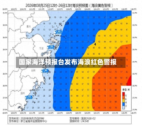 国家海洋预报台发布海浪红色警报