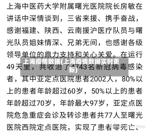 上海疫情数据(上海疫情数据实时更新)-第2张图片