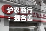 沪农商行:提名姜执伟为公司非执行董事候选人 吸收合并上海崇明沪农商村镇银行-第2张图片