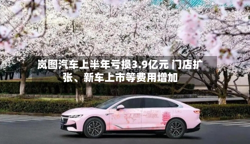 岚图汽车上半年亏损3.9亿元 门店扩张、新车上市等费用增加-第2张图片