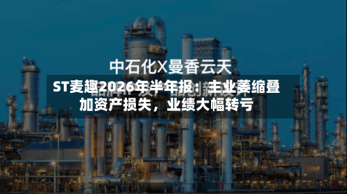 ST麦趣2026年半年报：主业萎缩叠加资产损失，业绩大幅转亏-第3张图片