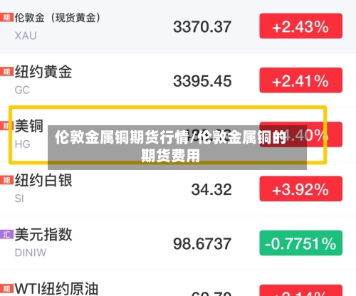 伦敦金属铜期货行情/伦敦金属铜的期货费用-第3张图片