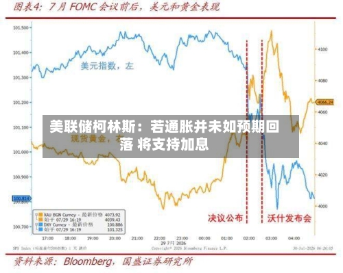 美联储柯林斯:若通胀并未如预期回落 将支持加息-第2张图片