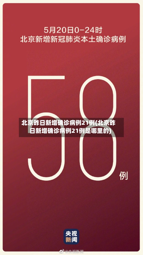 北京昨日新增确诊病例21例(北京昨日新增确诊病例21例是哪里的)-第2张图片