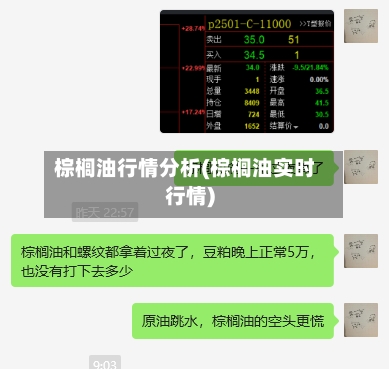 棕榈油行情分析(棕榈油实时行情)
